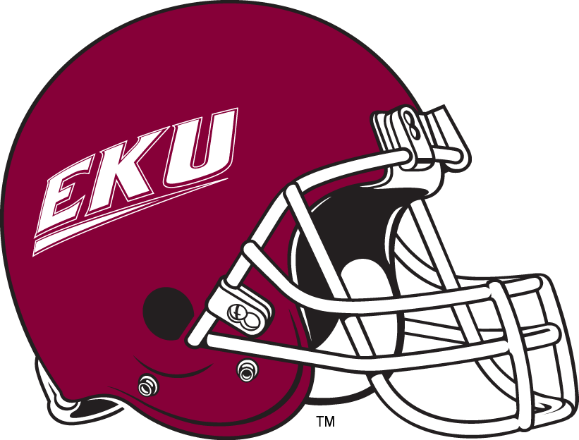 Eastern Kentucky Colonels 2004-Pres Helmet Logo vinyl decal